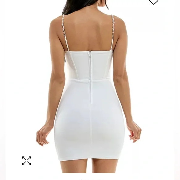 City Studio Ivory Dress - Picture 3 of 6